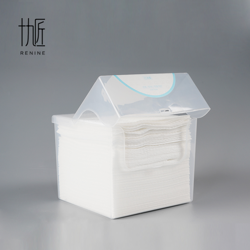 十九匠棉柔轻软棉巾10cm*10cm/160片 棉柔轻软棉巾*1盒