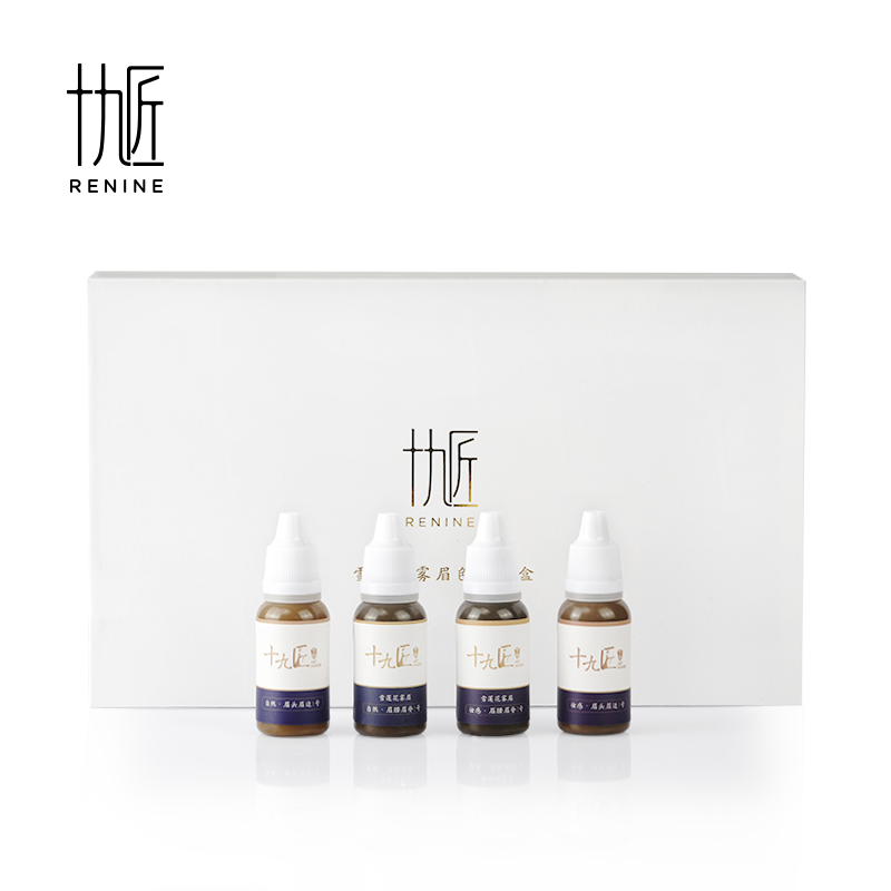 雪莲花雾眉色乳套盒 半永久后期不发红 雪莲花雾眉套盒