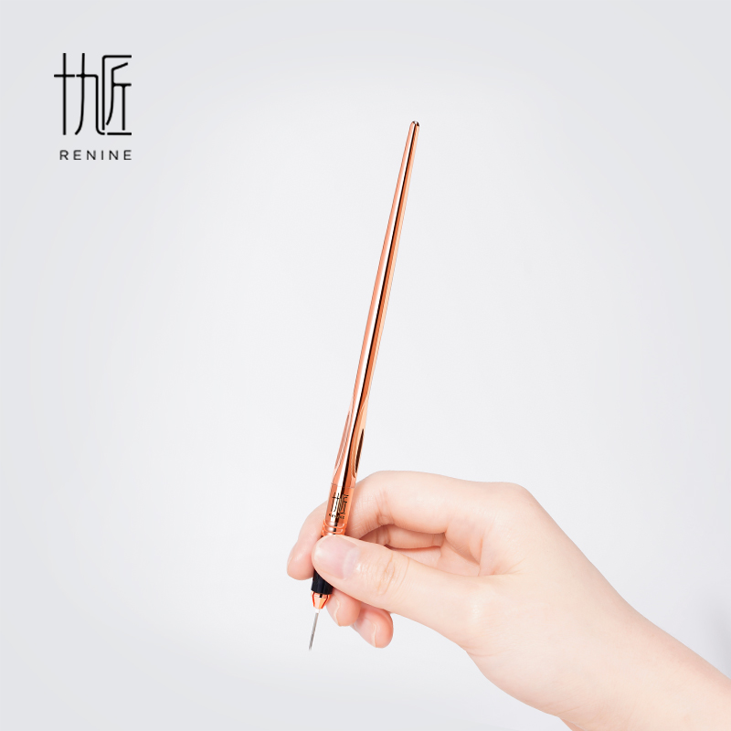 十九匠金绣笔 纹绣手工笔  金绣笔