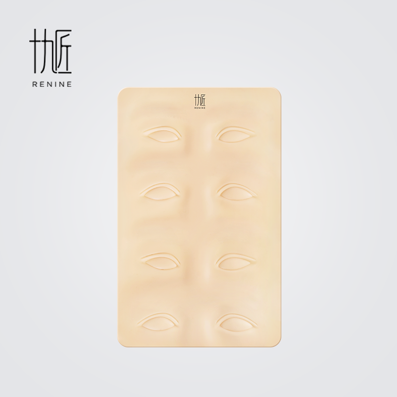 进口硅胶3D立体眉眼唇练习皮 眼唇练习皮/5张